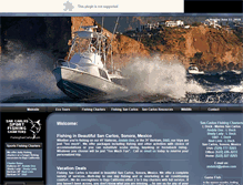 Tablet Screenshot of fishingsancarlos.com